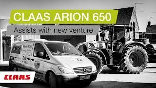 CLAAS | ARION 650 assists with new business venture