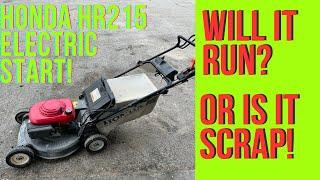 Honda HR215K Push Mower Revival.