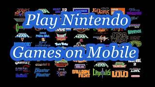 Play Nintendo Games on your Mobile