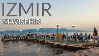 Explore İzmir's Mavişehir: Waterfront, Restaurants & Ecological Corridor  (4K Walk)