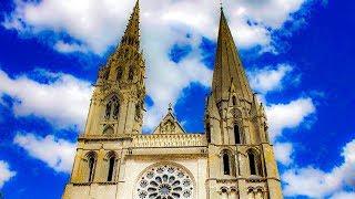 A Walk Around the Cathedral At Chartres, France