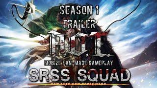 Attack On Titan Fan-Made GamePlay Season 1 Trailer By @SRSS-SQUAD