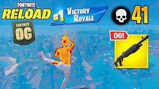 Fortnite Reload | High Kill Solo vs Squads Ranked Gameplay (Keyboard & Mouse)