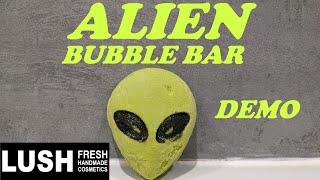 LUSH ALIEN BUBBLE BAR & MONSTER MASH FUN REVIEW