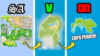 HOW to UNLOCK ALL ISLANDS in GTA Games? (Evolution)