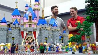 Huge LEGO Disneyland Sleeping Beauty Castle