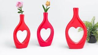 Stylist Flower Vase making || Cement flower vase - Gypsum flower vase || Showpieces making.