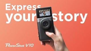 PowerShot V10 プロモーションムービー【キヤノン公式】