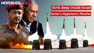 Bypass Iron Dome ,strikes deep Tel Aviv | Hypersonic missiles Hitting from yemen