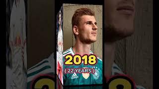 TIMO WERNER || EVOLUTION ⌛⌛ #werner #germany #football #skills #soccer #goals #chelsea #shorts