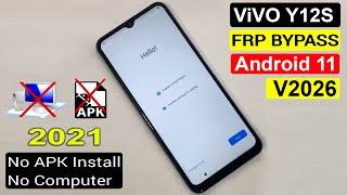 𝐕𝐈𝐕𝐎 Y12s FRP Bypass Android 11 | 𝐕𝐈𝐕𝐎 Y12s (V2026) Google Lock Remove Android 11 Latest Security |