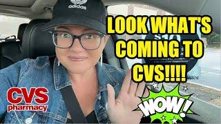 CVS STOP & WATCH VIDEO | ****LOOK WHAT'S COMING TO CVS!