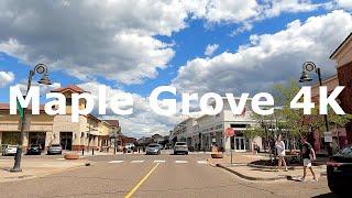 Maple Grove, Minnesota  Road Trip 4K