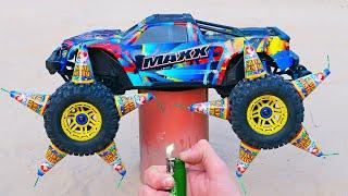 Rc Truck and Fireworks