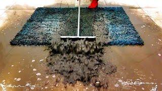 Terrible dirty shaggy carpet cleaning satisfying rug cleaning ASMR CCS