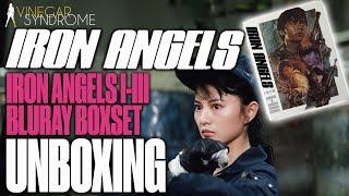 UNBOXING - Vinegar Syndrome - Iron Angels I-III Bluray Boxset - Three Girls with Guns Classics!