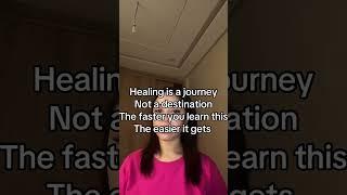Healing is a journey Not a destination #bpd #comparisontrap #healingjourney
