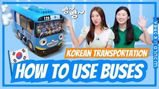 Korean Transportation: How to Use Buses and Kinds