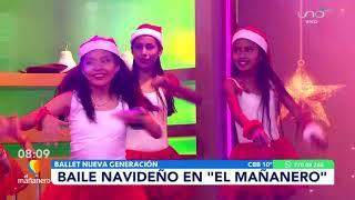 Baile Navideño en El Mañanero, con el grupo de Baile Nueva Generación