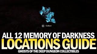 All 12 Ghosts of the Deep Dungeon Collectibles Location Guide - All Memory of Darkness [Destiny 2]