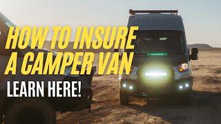 How to Insure a Camper Van?