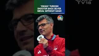 Turkish Shooter Yusuf Dikec Wins Silver at Paris Olympics Without Pro Gear | Paris Olympics | N18S