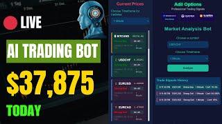 Pocket Option $50 → $37,875 AI Bot Strategy! Binary Options Trading Strategy! Trading Strategy 2025