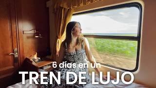 6 días en un TREN LUJOSO (España) - 4K