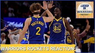 Locked On Warriors POSTCAST: Warriors Fend Off Furious Rockets Comeback In Overtime Win