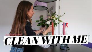 CLEAN WITH ME: weekly schoonmaak routine van mijn appartement  | Kimberly Esmee