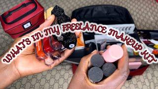 WHAT’S IN MY FREELANCE MAKEUP KIT| MAKEUP KIT TOUR!! 2024|Nigerian youtuber | AMACHUNDI 