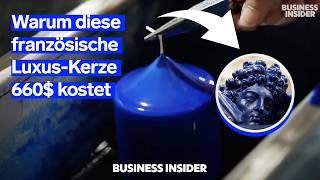 Darum kostet diese französische Luxus-Kerze 660 US-Dollar | Business Insider