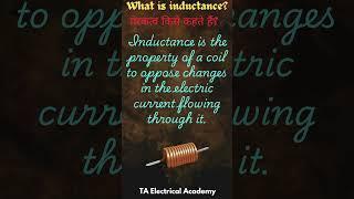 Inductance: The Weirdest Electrical Component | #shorts