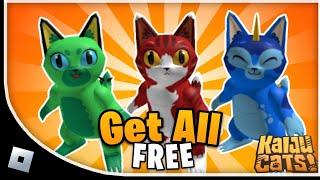 [Free Items] How to get ALL ITEMS in Kaiju Cats Event | Meowza, Catzilla & King Klaw Bundle Roblox