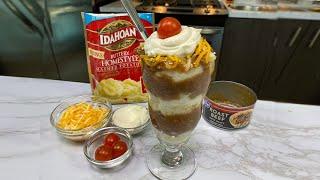 Hot Beef Sundae