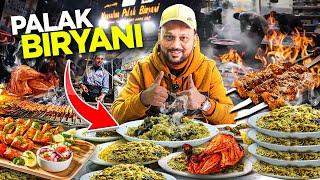 Shadi wala Khana in Lahore | Palak Biryani, Kabab Paratha, Bihari Boti | Pakistan Street Food