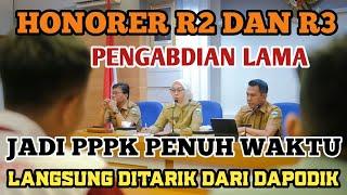 HONORER YANG SUDAH MENGABDI LAMA LANGSUNG DIANGKAT PPPK PENUH WAKTU | DATA TARIK DARI DAPODIK