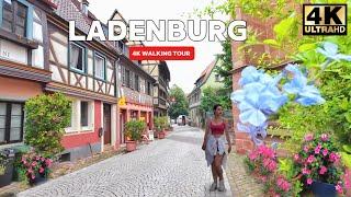 THE MOST BEATUFUL OLD VILLAGE IN GERMANY 4K 60fps HDR Walking Tour WITH CAPTIONS BY VISUAL WALK ARS