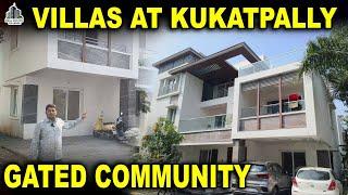 Villas Sale At Kukatpally Y Junction | Gated Community Villas Sale In Kukatpally #villas #kukatpally