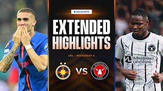 FCSB vs. Midtjylland: Extended Highlights | UEL League Phase MD 4 | CBS Sports