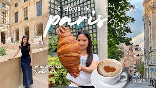 PARIS TRAVEL VLOG  5 day itinerary, mom & daughter trip