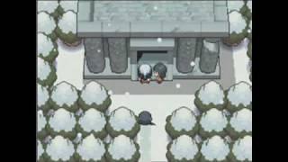 Pokemon Platinum US Version Complete Runthrough - Snowpoint Temple