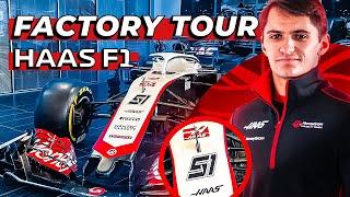 EXCLUSIVE: Haas F1 Team Factory Tour!