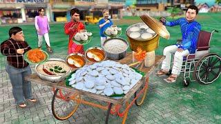 Viklang Ka Idli Sambar Cart Roadside Indian Famous Street Food Hindi Kahaniya Hindi Moral Stories