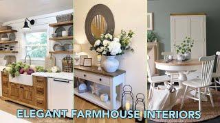 100 Elegant Farmhouse Decor Ideas for Timeless Style #homedecor #farmhouse