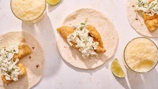 Cornmeal-Coated Fried Catfish Tacos Recipe