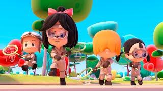 GHOST CATCHERS - Cleo and Cuquin Episodes & Nursery Rhymes