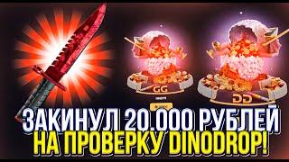 А ЧТО БУДЕТ ЕСЛИ ЗАКИНУТЬ 20.000 РУБЛЕЙ НА DINODROP В 2025 ГОДУ?! Проверка ДиноДроп в НОВОМ ГОДУ!?