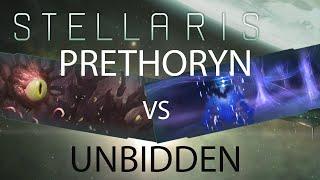 Stellaris - Prethoryn Scourge vs Unbidden | 600 year timelapse