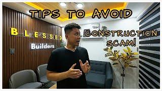 VLOG 158 | CONSTRUCTION SCAM? HOW TO AVOID?